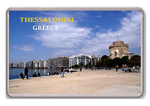 Kühlschrankmagnet Griechenland Thessaloniki von Photomagnet
