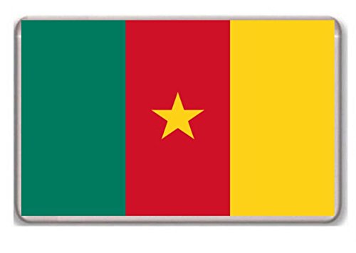Photo Magnet Kühlschrankmagnet Flagge Kamerun von Photo Magnet