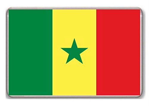 Photo Magnet Kühlschrankmagnet Flagge Senegal von Photo Magnet