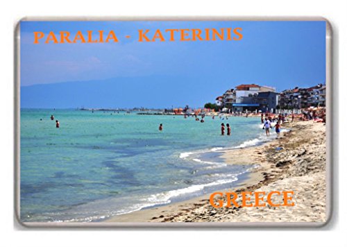 Photo Magnet Kühlschrankmagnet Griechenland Paralia Katerinis von Photo Magnet