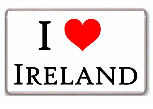 Photo Magnet Kühlschrankmagnet I Love Irland von Photo Magnet