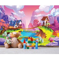 Kinder Tapete, Tapete Für Kinder, Kinderzimmer Kinder-Wand-Wandbilder, Zimmer Dekor Sicherheit Zertifiziert Wandverkleidung Kinder Tapete, Tapete Für Kinder, Kinderzimmer Kinder-Wand-Wandbilder, Zimmer Dekor Sicherheit Zertifiziert Wandverkleidung von PhotoDecorByDani