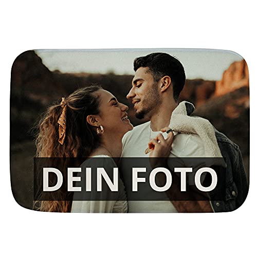 PhotoFancy® – Badvorleger mit Foto Bedrucken – Bad-Teppich mit eigenem Motiv selbst gestalten von PhotoFancy