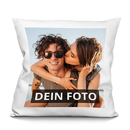 PhotoFancy® - Kissen mit Foto Bedrucken - Fotokissen selbst gestalten (Fotokissen 40 x 40 cm) von PhotoFancy