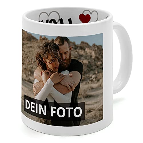 PhotoFancy® - Liebestasse mit Foto selbst gestalten - Fototasse personalisieren und bedrucken von PhotoFancy