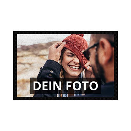 PhotoFancy Fussmatte mit Foto personalisiert - Fußmatte mit Foto Bedrucken (60 x 40 cm) von PhotoFancy