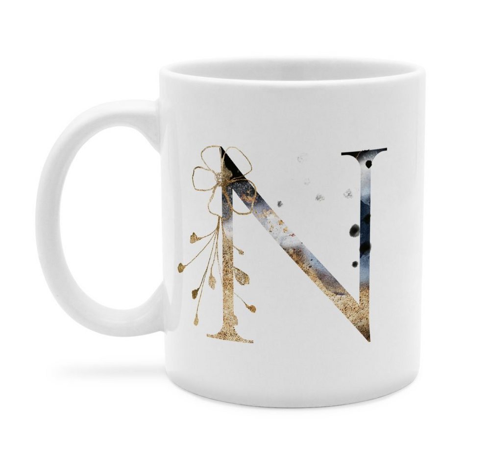 PhotoFancy Tasse mit Buchstabe - Kaffeebecher mit Initialen von PhotoFancy