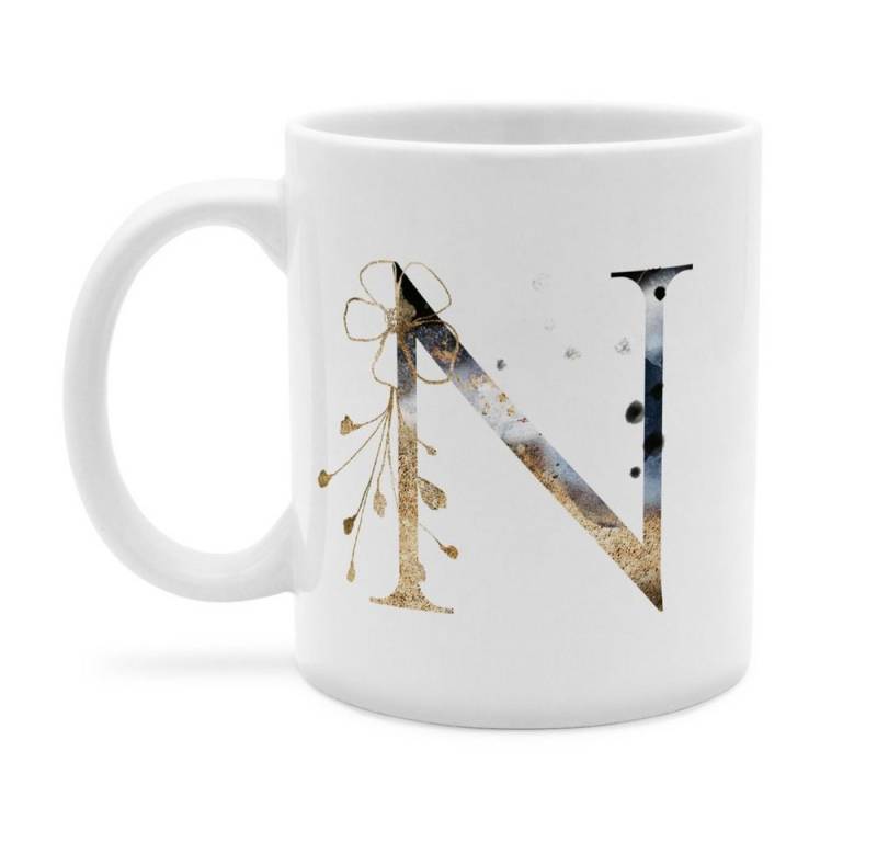 PhotoFancy Tasse mit Buchstabe - Kaffeebecher mit Initialen von Photofancy