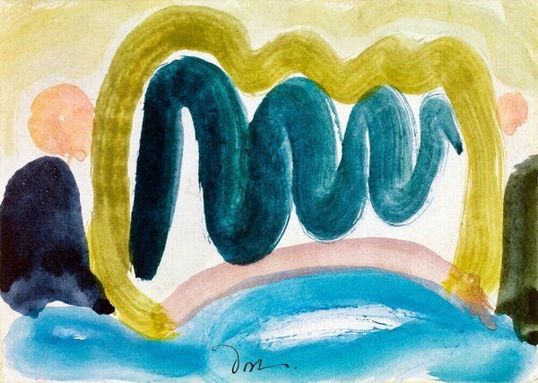 Photocircle Poster / Leinwandbild - Arthur Dove: Teich im Sonnenlicht Photocircle Poster / Leinwandbild - Arthur Dove: Teich im Sonnenlicht von Photocircle