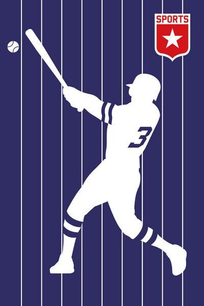 Photocircle Poster / Leinwandbild - Baseball von Photocircle