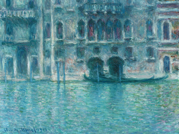 Photocircle Poster / Leinwandbild - Claude Monet: Palazzo da Mula, Venedig von Photocircle