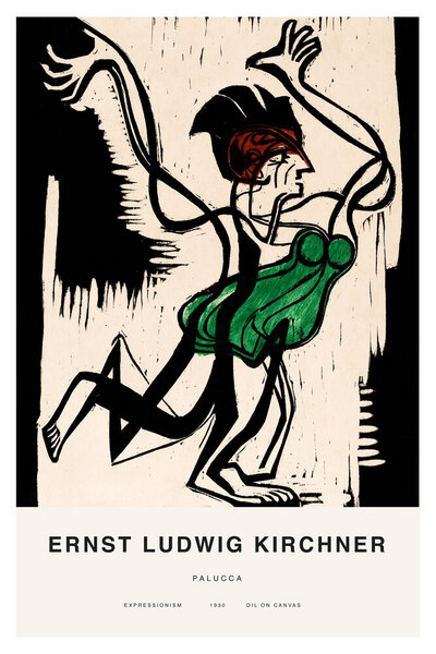 Photocircle Poster / Leinwandbild - Ernst Ludwig Kirchner: Palucca von Photocircle
