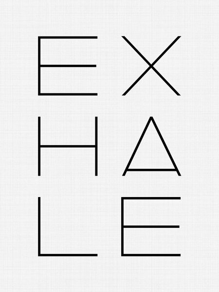 Photocircle Poster / Leinwandbild - Exhale Photocircle Poster / Leinwandbild - Exhale von Photocircle