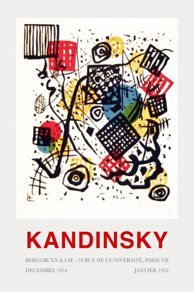 Photocircle Poster / Leinwandbild - Kandinsky - Berggruen & Cie von Photocircle