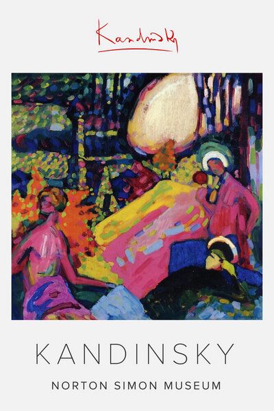 Photocircle Poster / Leinwandbild - Kandinsky Photocircle Poster / Leinwandbild - Kandinsky von Photocircle