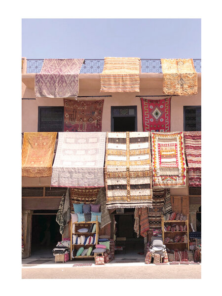 Photocircle Poster / Leinwandbild - Mantika Marokko Teppiche von Photocircle