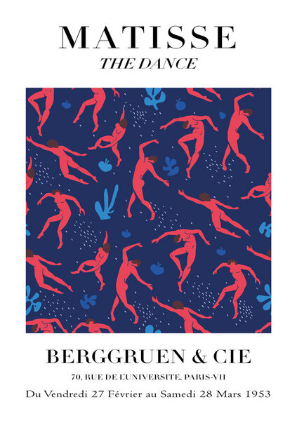 Photocircle Poster / Leinwandbild - Matisse – The Dance von Photocircle