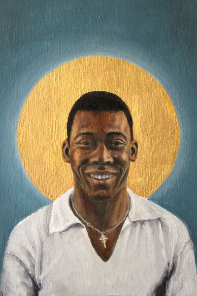 Photocircle Poster / Leinwandbild - Pelé Photocircle Poster / Leinwandbild - Pelé von Photocircle