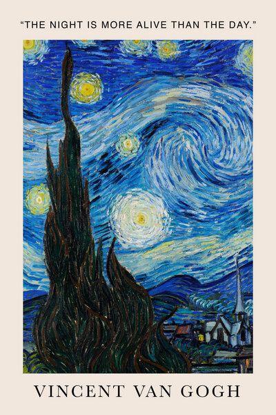 Photocircle Wandbild / Kunstdruck / Poster / Leinwand - Vincent van Gogh Zitat Poster Photocircle Wandbild / Kunstdruck / Poster / Leinwand - Vincent van Gogh Zitat Poster von Photocircle