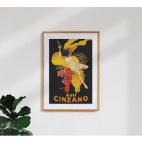 Poster "Leonetto Cappiello Asti Cinzano'/Hochwertiger Vintage Premium Kunstdruck Altes Retro Werbeplakat Poster "Leonetto Cappiello Asti Cinzano'/Hochwertiger Vintage Premium Kunstdruck Altes Retro Werbeplakat von Photocircle