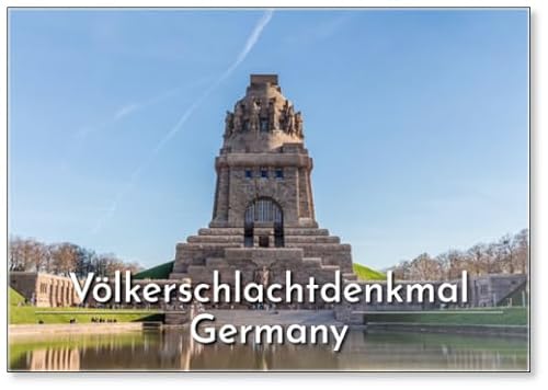 Kühlschrankmagnet Völkerschlachtdenkmal Zu Leipzig Im Herbst Design 1 von Photomagnet
