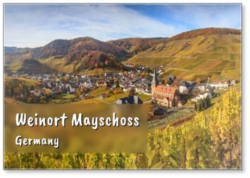 Weinort Mayschoss An Der Ahr Im Herbst Kühlschrankmagnet Weinort Mayschoss An Der Ahr Im Herbst Kühlschrankmagnet von Photomagnet