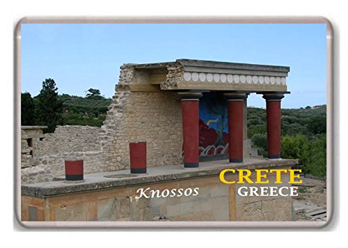 Crete Greece fridge magnet.!!! - Kühlschrankmagnet von Photosiotas