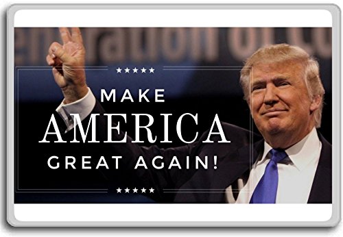 Donald Trump Make America Great Again! 2016 U.S. presidential election fridge magnet - Kühlschrankmagnet von Photosiotas