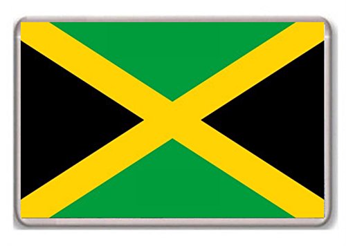 Flag of Jamaica fridge magnet - Kühlschrankmagnet von Photosiotas