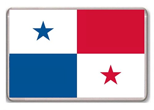 Flag of Panama fridge magnet - Kühlschrankmagnet von Photosiotas