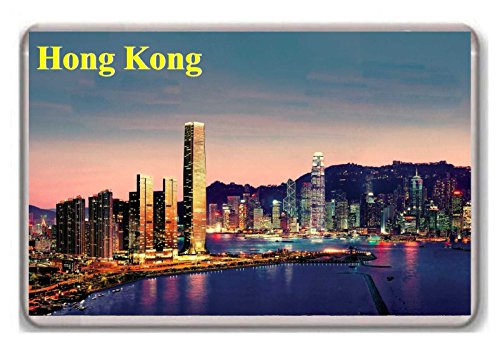 Hong Kong / fridge magnet,!!! - Kühlschrankmagnet von Photosiotas