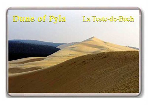 Kühlschrankmagnet Frankreich/Dune von Pyla, La Teste-de-Buch. von Photosiotas