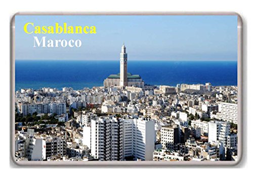 Morocco/Casablanca/fridge magnet..!!! - Kühlschrankmagnet von Photosiotas