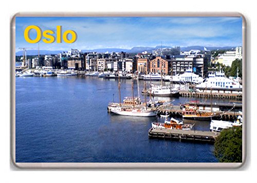 Oslo/fridge/magnet./fridge/ - Kühlschrankmagnet von Photosiotas