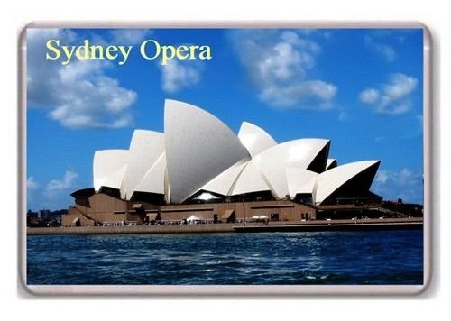 Photosiotas Australia Sydney Opera Kühlschrankmagnet von Photosiotas