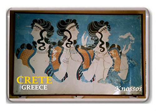 Photosiotas Knossos Kreta Griechenland Kühlschrankmagnet von Photosiotas