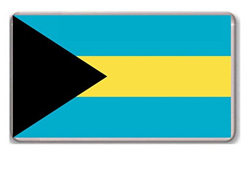 Photosiotas Kühlschrankmagnet Flagge der Bahamas von Photosiotas