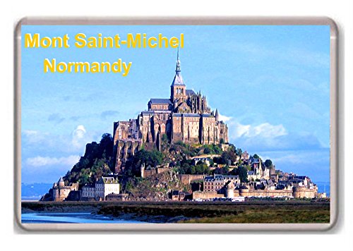 Photosiotas Kühlschrankmagnet, Frankreich-Normandie, Mont Saint Michel von Photosiotas