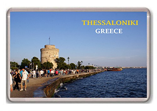 Thessaloniki Greece fridge magnet.!!!! - Kühlschrankmagnet von Photosiotas
