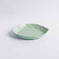 Grüne Keramik Dessert Teller| Seitenplatte| Kleine Platte| Salatplatte| Geschirr| Küche Dekor| Housewarminggeschenk| Geschenk Für Frau von Phuogxdecor