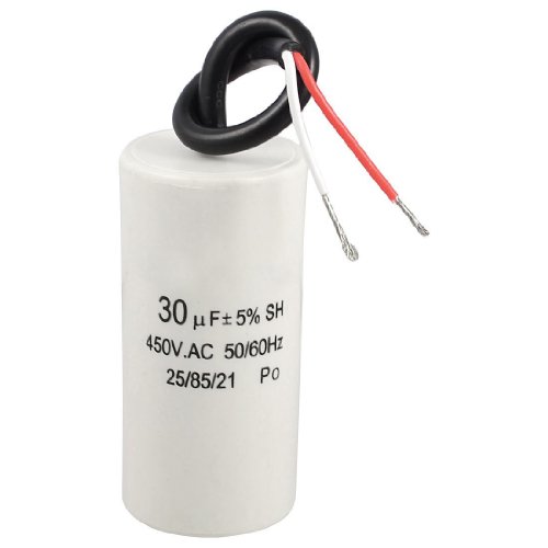 (R) 2-Draht Cord 30uF 450V AC 50/ 60Hz CBB60 Motor Start Run Kondensator von Phyachelo