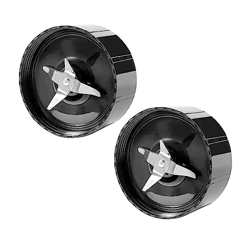 2 Pack Kreuz Klinge Teile für Magic 250W Mixer, Entsafter und Mixer, Mixer Teile MB1001 von Phyachelo