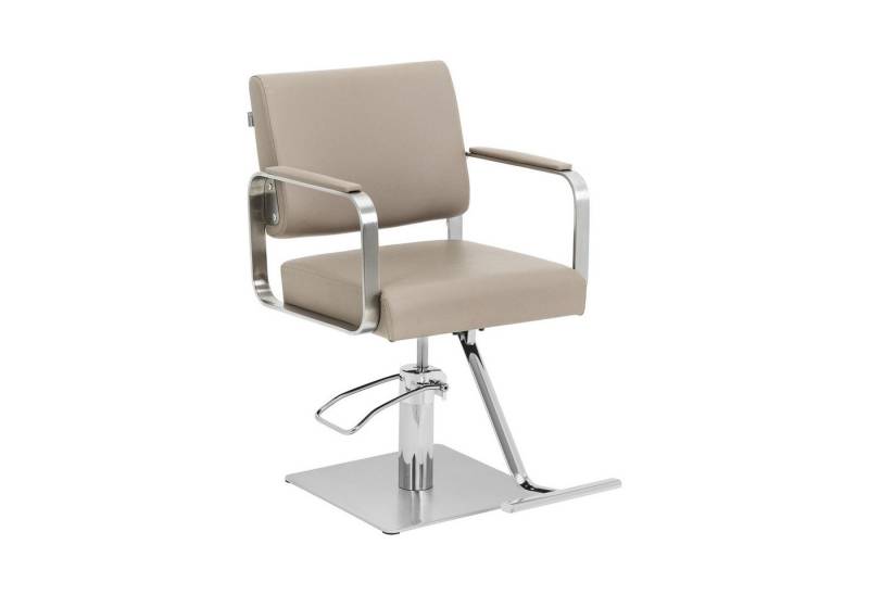 Physa Armlehnstuhl Friseurstuhl mit Fußstütze höhenverstellbar Barber-Stuhl 200 kg von Physa