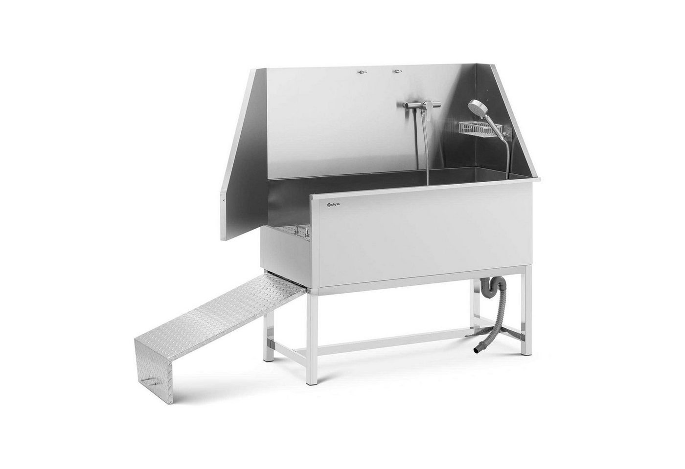 Physa Badewanne Hundebadewanne Hundewanne Haustierpflegewanne Edelstahl bis 60 kg mit Physa Badewanne Hundebadewanne Hundewanne Haustierpflegewanne Edelstahl bis 60 kg mit von Physa