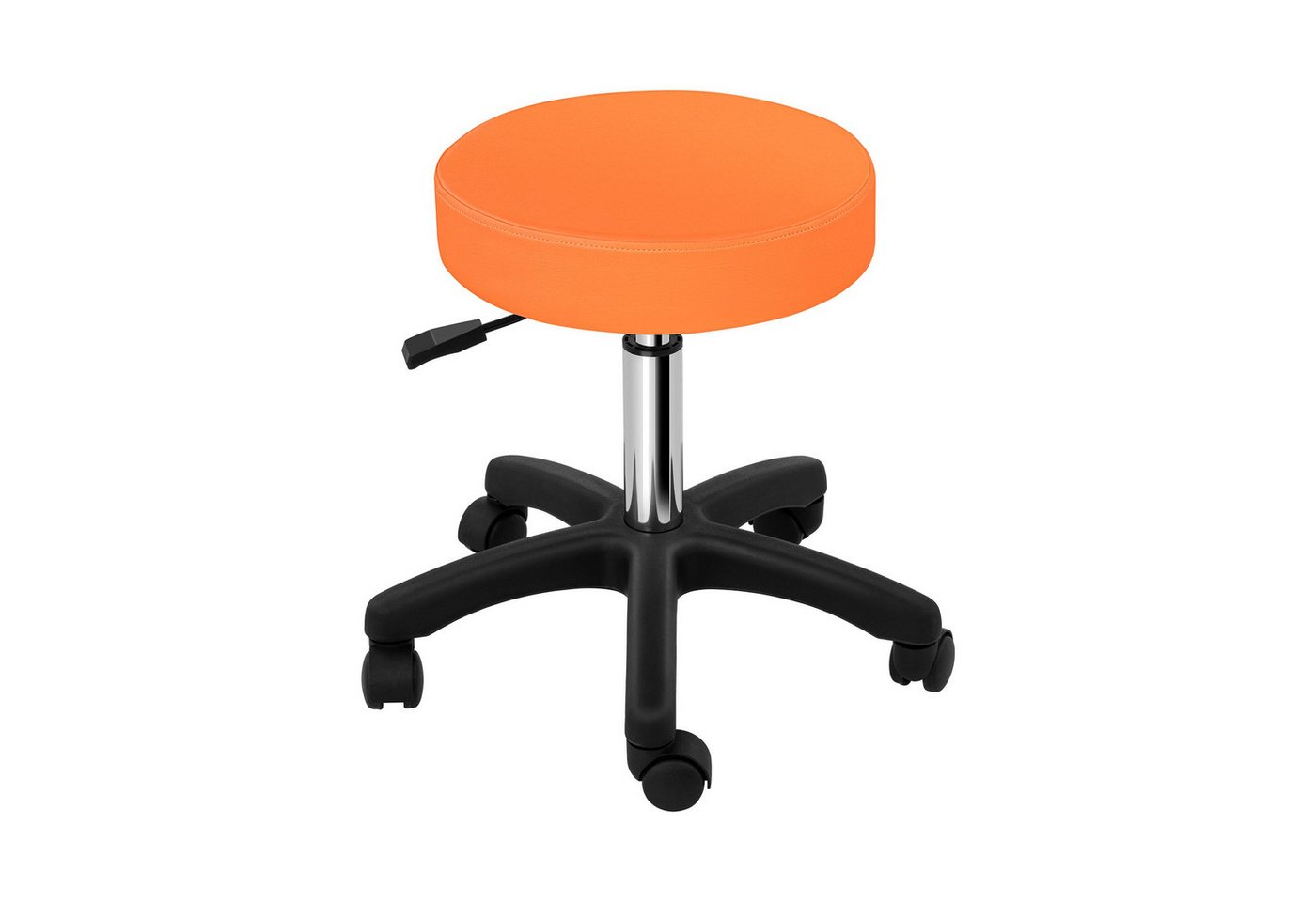 Physa Drehhocker Rollhocker Bürohocker Drehhocker Praxishocker Arbeitshocker Orange Physa Drehhocker Rollhocker Bürohocker Drehhocker Praxishocker Arbeitshocker Orange von Physa