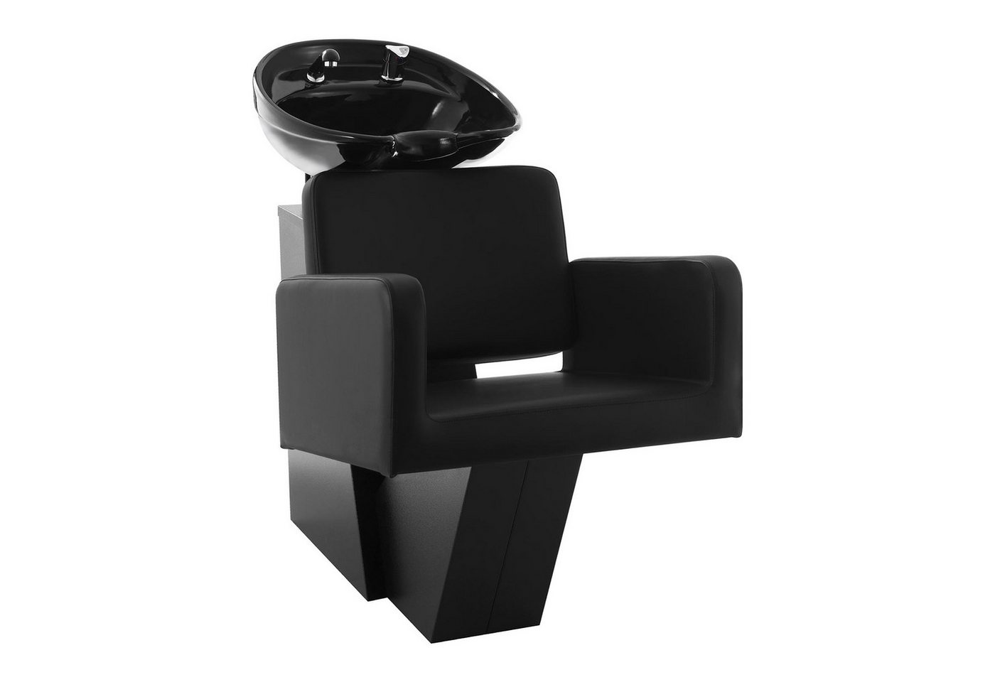 Physa Waschbecken Friseur Waschbecken mit Sessel - 600 x 505 mm - Schwarz Physa Waschbecken Friseur Waschbecken mit Sessel - 600 x 505 mm - Schwarz von Physa