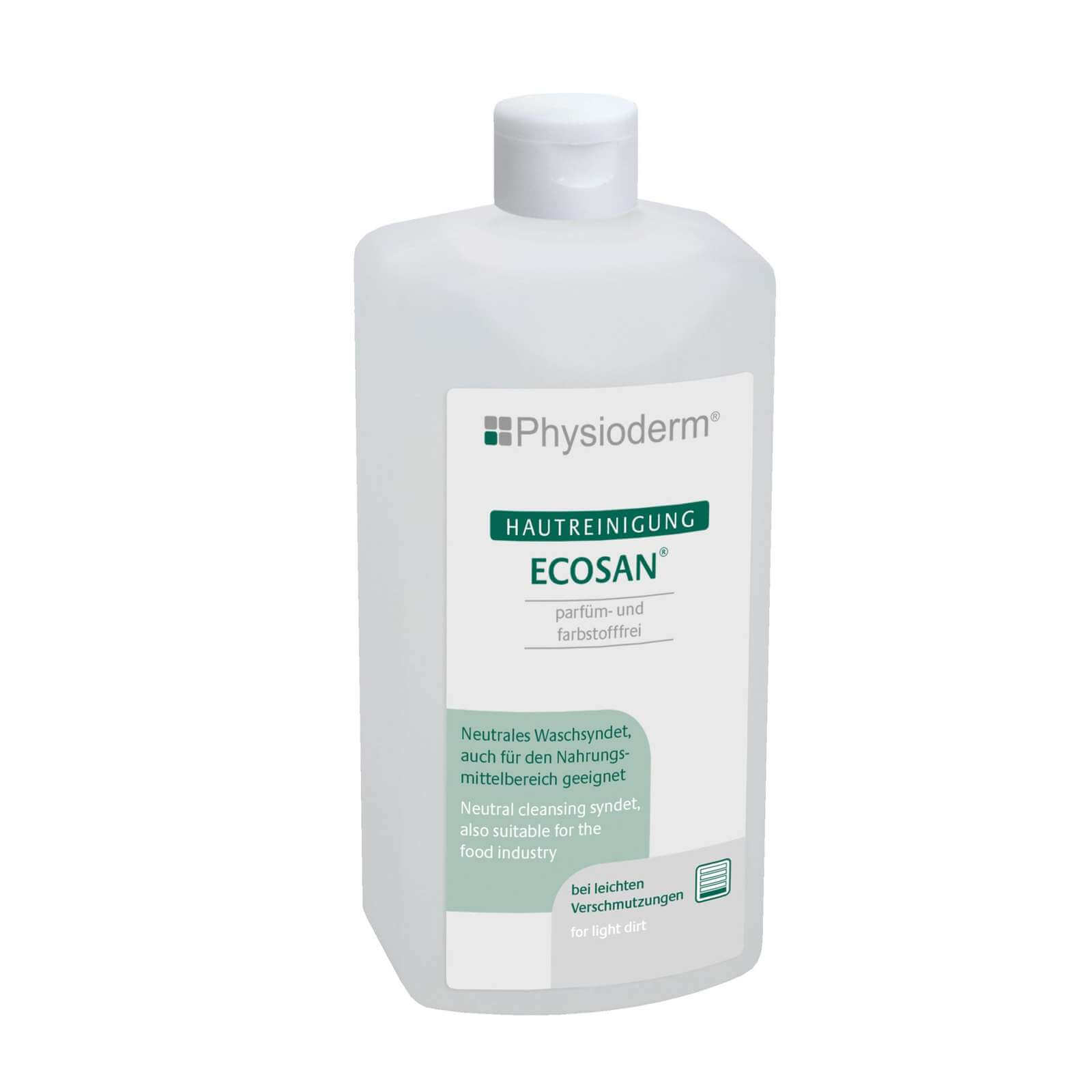 PHYSIODERM Handreiniger Ecosan, Handwaschlotion, für leichte Verunreinigungen Inhalt:0.5 Liter von Physioderm