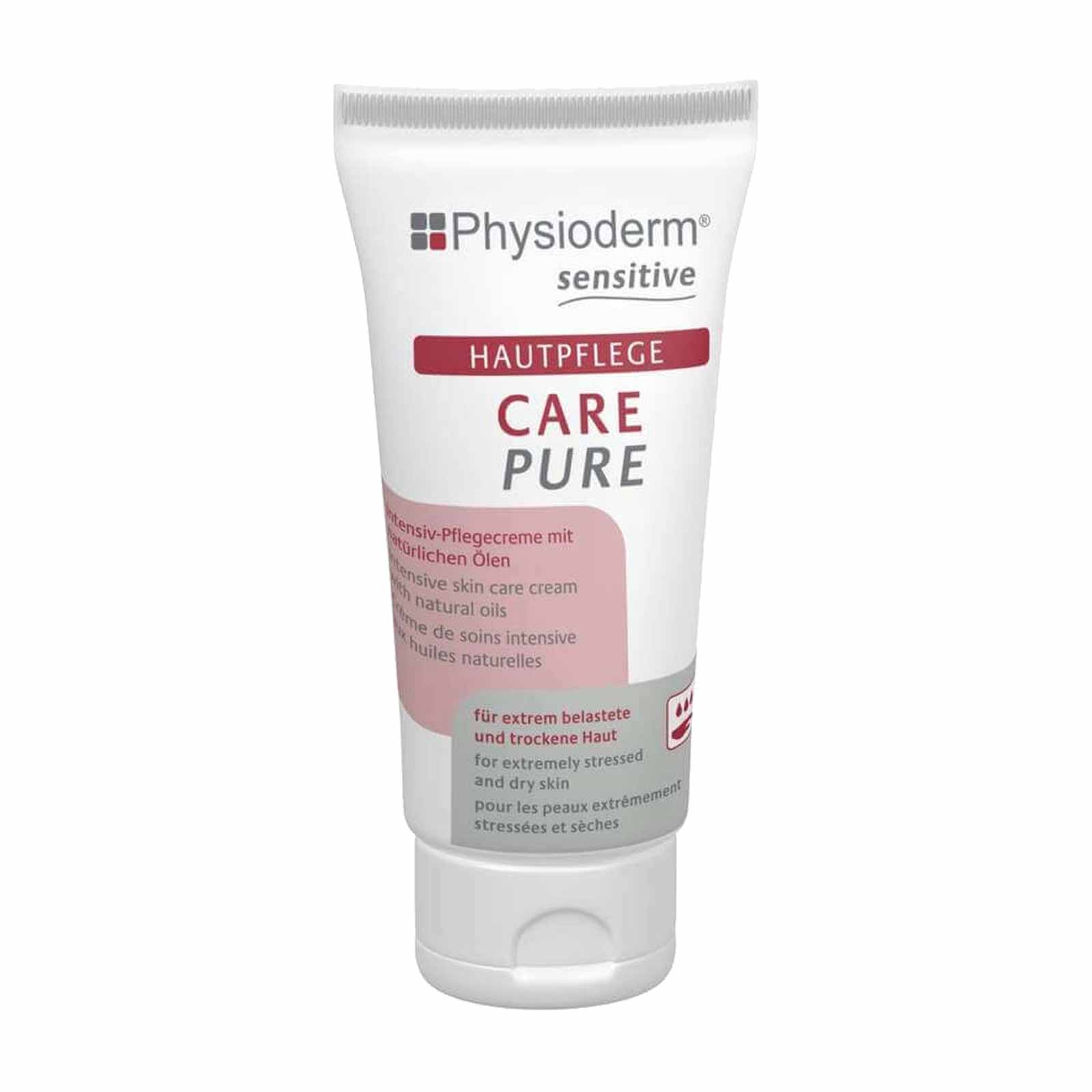PHYSIODERM Hautpflegecreme CARE PURE 50ml, Pflegecreme Handpflege Gesichtspflege Menge:1 von Physioderm
