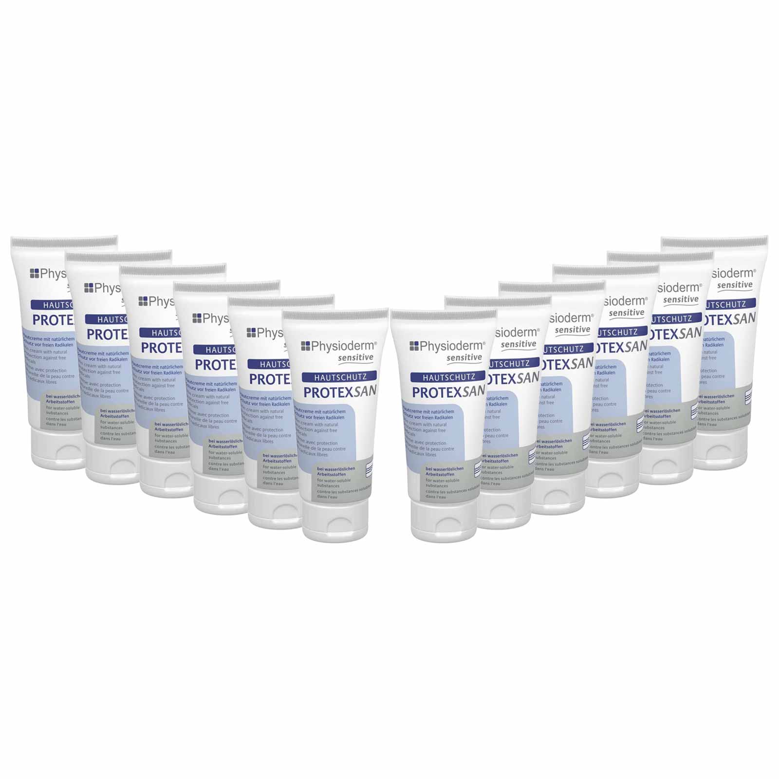 PHYSIODERM Hautschutzcreme Protexsan x 50ml, Handcreme, Gesichtscreme, HACCP Menge:12 von Physioderm