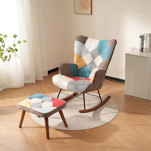 Physport Schaukelstühle, Freizeitstühle, Schaukelstühle vorne und hinten mit Spleißen, Wohnzimmerstühle, Freizeitstühle mit Fußstütze, Bunt Physport Schaukelstühle, Freizeitstühle, Schaukelstühle vorne und hinten mit Spleißen, Wohnzimmerstühle, Freizeitstühle mit Fußstütze, Bunt von Physport
